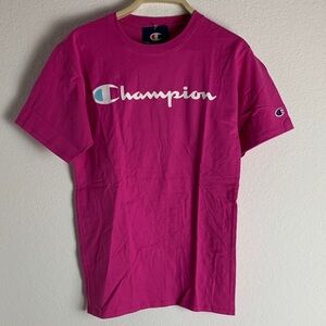 Champion Fuchsia Short Sleeve Tee